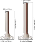 Gvode Sausage Stuffer Attachment for KitchenAid Stand Mixer Food Grinder Attachment(FGA), plus 1 Retainer Ring, Stainless Sausage Stuffer Kit