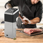 AnchorChef Immersion Circulator, Commercial Restaurant Sous Vide Machine，Large capacity sous vide, Fast-Heating，Sous vide cooker 1400W，With large Touchscreen Accurate Temperature Timer (110V)
