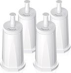 Replacement Water Filter for Breville Espresso Machine Barista Touch Bes880, Barista Pro BES878, Oracle Touch BES990, Oracle BES980, Dual Boiler BES920 Bambino ClaroSwiss Sage, Pack of 4