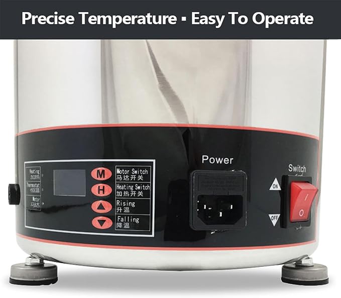 Chocolate Fountain 110V Electric 7-Tiers Larger Digital Chocolate Fountain Melting Machine Heating Fondue Fountain,8kg of chocolate