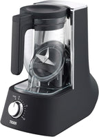 Tiger Smoothie Blender - Japanese Smoothie Maker for Smoothies, Crushed Ice, Milkshakes, Soups, Purees, Sauces, Matcha with Degree Diagonal-Blade Food Processor