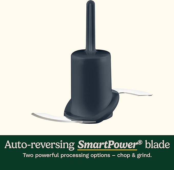 Cuisinart Mini-Prep Plus Food Processor, 24-Ounce Mini Food Processor to Chop Herbs, Vegetables, and Hard Cheese, 24-Ounce Work Bowl, Reversible Stainless Steel Blade, DLC-2ABC, Brushed Chrome/Nickel