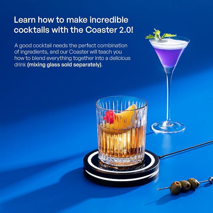 Barsys Smart Coaster 2.0 Cocktail Maker Machine (Coaster+Mixer)