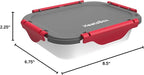 Inner Dish Set of 2 Reusable Stainless Steel Containers with Lid to Meal Prep Food | Freezer and Oven Safe | Compatible Go Lunch Box (buy separately, not included)