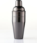 Mint & Mortar Cocktail Shaker Set, 7-Piece Bartender Kit with Stand, 24oz Martini Shaker Bottle Stainless Steel Bar Tools, Home Bar Accessories Drink Mixer, Barware Gift Set - Gunmetal