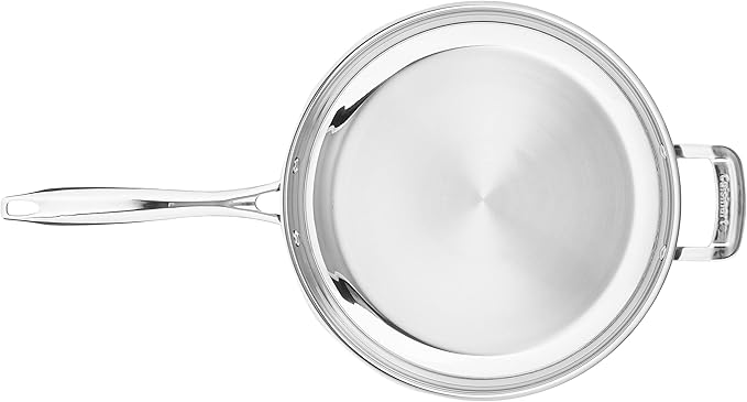 Cuisinart Professional Stainless Skillet with Helper, 12-Inch