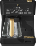 Beautiful Multi-Brew Coffee Maker – 12-Cup Carafe & Single-Serve Pod or Grounds, Iced Coffee Mode, Programmable Touch Display, Includes Filters (Black Sesame)