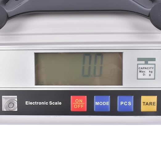 10kg x 0.1g Scale, Accurate Digtal Laboratory Industrial Scientific Electronic Scale, High Precision Counting Scale for Cooking Baking Electronic Balance