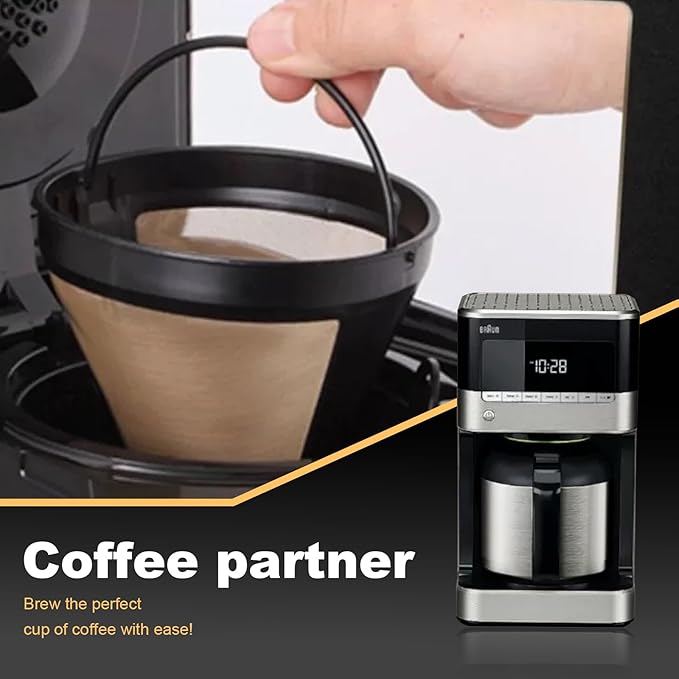 Reusable Coffee Filters Compatible with Ninja Dual Brew Coffee Makers - Compatible with Ninja Models CFP301, CFP307 – Includes 3 Pack Reusable K Cups and 2 Pack Coffee Maker Filters