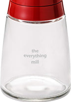 Kyocera Advanced Ceramics Pepper, Salt, Seed and Spice Mill with Adjustable Advanced Ceramic Grinder, The Everything Mill-Candy Apple Red