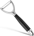 304 Stainless Steel Multi-Function Kitchen Peeler - With Solid Wood Handle, Sharp Durable Blade, Effortlessly Peels Vegetables and Fruits, Essential Kitchen Tool（ Type Y ）