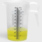 32oz (1 Quart) Measure Pitcher with Convenient Conversion Chart – Extra Strong Food Grade – Great for Cooking, Home Hobbies, Shop Oil and Fluids, Spa Chemicals with High Chemical Resistance by Turnah