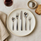 Silverware Set, 30 Piece Forged Flatware Set Cutlery Set Premium Stainless Steel, Service for 6, for Kitchen, Home, Wedding, Party, Mirror Polished Dishwasher Safe (Silver, 30 - Piece)