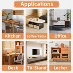 40"X80"Crystal PVC Table Cover Protector, Waterproof PVC Tablecloth, 2MM Thickened Protector for Table, Desk, Coffee Table, Workbench,Dresser, TV Stand, Counter