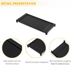 Allstare WB31X24738 Griddle Replacement Parts for GE Gas Stove Parts WB31X49806 Cast Iron Center Griddle Plate 19.5" x 9" General Electric Gas Range Stove Top Griddle GE Cooktop Flat Top Pan 1 Pack