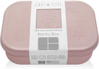 Ali+Oli Silicone Bento Box (Mermaid) Lunch Box for Kids, Toddlers, Preschoolers & Adults | BPA-Free and Spill-Proof | Ideal for School, and On-the-Go Meals| Perfect for Lunch, Snacks, and Meals