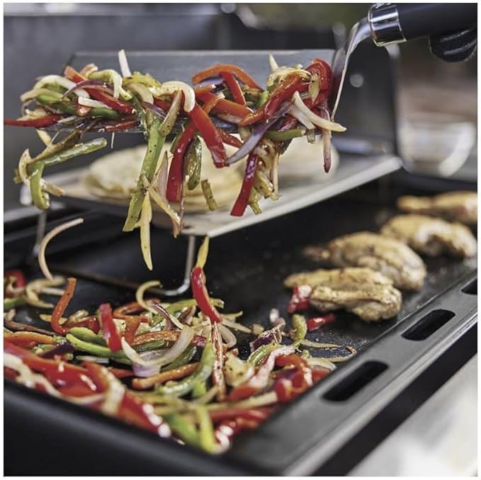 Weber Rust-Resistant Outdoor Griddle Insert for Summit and Genesis 300 Series Gas Grills, Full-Size