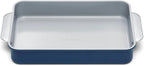 Caraway Non-Stick Ceramic 9”x13” Rectangle Pan - Naturally Slick Ceramic Coating - Non-Toxic, PTFE & PFOA Free - Perfect for Brownies, Lasagnas, and More - Navy
