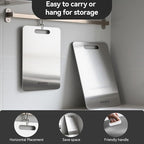 Titanium Cutting Board For Kitchen,100% Pure Titanium Cutting Board,Food GradeQuality,Non-Stick Double-Sided Cutting,Dishwasher Safe, Easy To Clean (M:14 * 10 Inches)