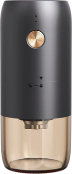 Generic Portable Battery Powered Burr Coffee Grinder with Adjustable settings, 35G Capacity, 1500mAh Rechargeable, Conical Stainless Steel Burr for Espresso, Manual Brew, Travel, Camping