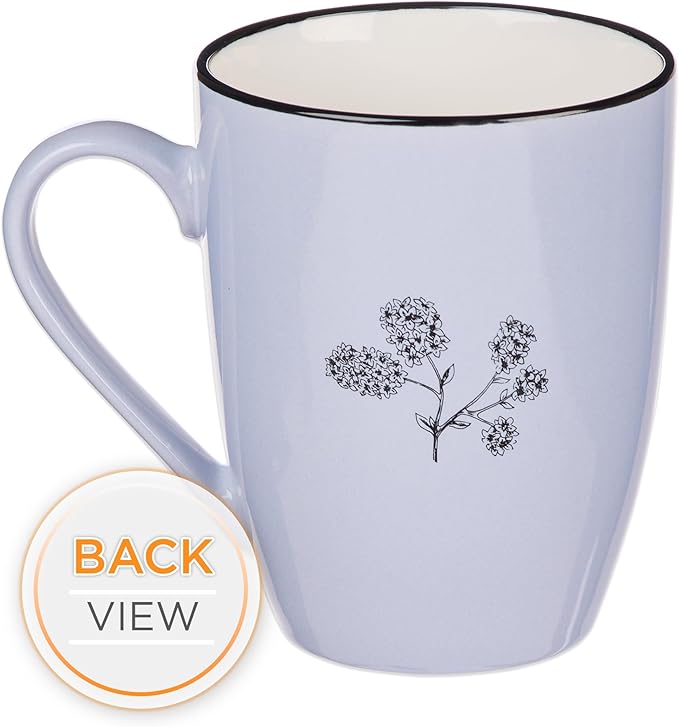 Christian Art Gifts Inspirational Microwave/Dishwasher Safe Coffee & Tea Scripture Mug: Many Women Do Noble Things Encouraging Proverb Bible Verse, Novelty Drinkware, Lavender Purple & White, 12 oz.