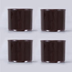 Espresso Cups Set of 2, Ceramic Espresso Cups, Expresso Shots Cups, 2.5oz Tea Cups, Demitasse Cups (4, magic inside)