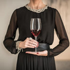 Zwiesel Glas Handmade Highness Crystal Glass, 21 Ounce Bordeaux (Set of 2), Clear