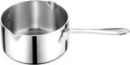 20 Ounce Kitchen Induction Stainless Steel Milk Pot Saucepan Oil Chocolate Sauce Pan Butter Warmer Pot (600 ml)