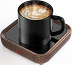 Coffee Mug Warmer Smart Cup Warmer - Excellent Heating & Highest Temp Setting & Light Indicator, Coffee Warmer for Desk Auto Shut Off, Candle Warmer Plate for Beverage, Gifts for Women Men Mom