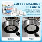 100-Tabs Coffee Maker Cleaner Tablets,Espresso Coffee Machine Descaler Cleaning Tablets Compatible with Keurig, Ninja, Breville, Delonghi, Nespresso, Miele - Deep Descaling & Cleaning