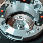 Fiorenzato All Ground Burr Grinder/Coffee Grinder for Home/Burr Coffee Ginder/Electric Coffee Ginder/Coffee Bean Grinder - 64mm flat burrs with Container - Made in Italy (BLACK)