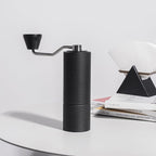 TIMEMORE Manual Coffee Grinder CNC Stainless Steel Conical Burr Coffee Grinder with Capacity 20g Chestnut C3 Internal Adjustable Setting for Pour Over French Press Coffee for Hand Grinder Black