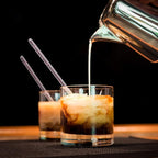 100 Pieces Disposible Plastic Round Top Crystal Swizzle Sticks (Red)