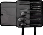 CREATIVECHEF Professional Chef Plating Kit, 7 Piece Culinary Plating Set, Black, Stainless Steel