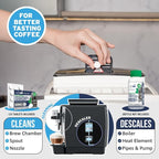 Caffenu Cleaning Tablets Compatible with Delonghi Coffee Machines, 10 Count, 1.4g Each