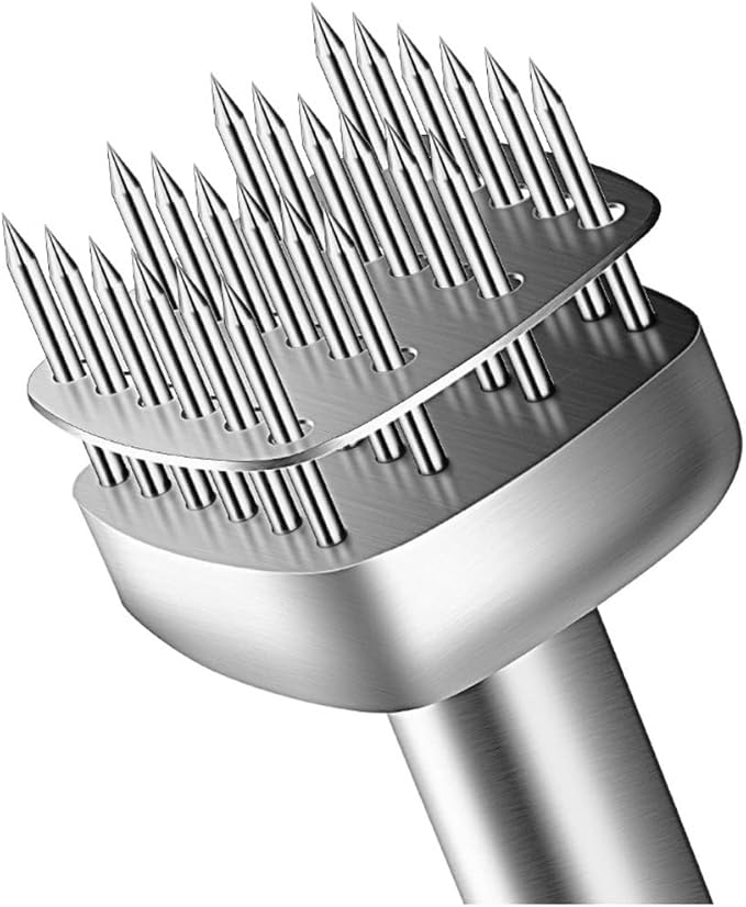 Meat Tenderizer Tool - Stainless Steel Meat Tenderizer Needle for Steak Beef Pork Chicken BBQ