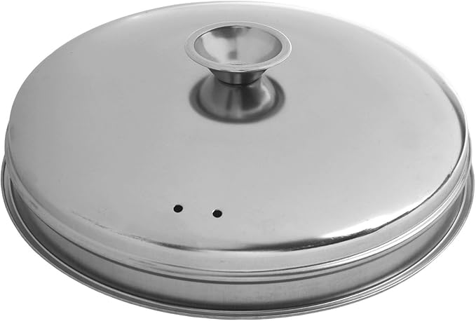 Stainless Steel Steamer Tray for Healthy Cooking for Vegetables, Meat, and Baby Food (20cm pot cover)