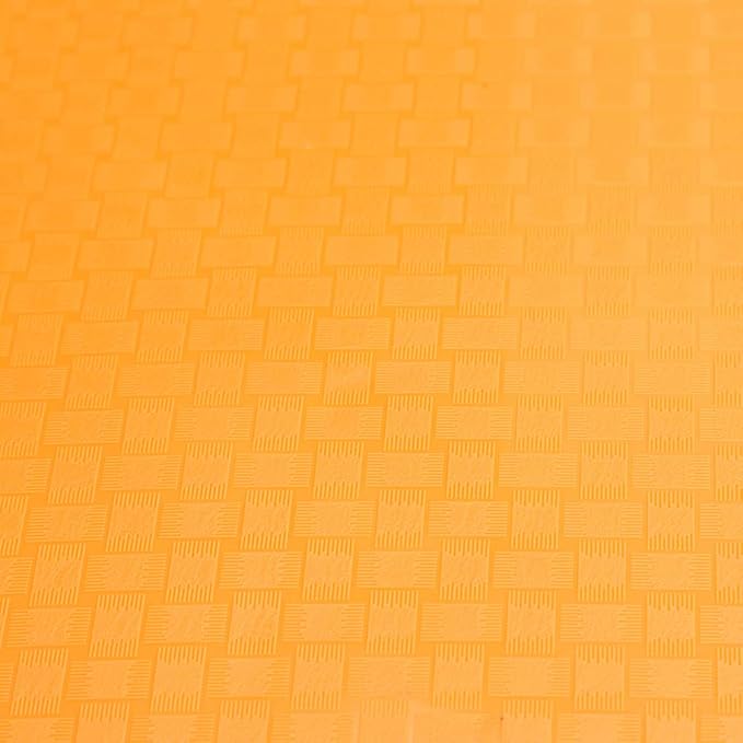 Plastic Fast Food Serving Tray,16.95 by 11.82-Inch,Set of 12 (Orange)