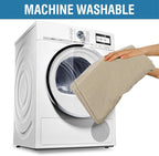 H.VERSAILTEX Linen Textured Table Cloths 54 x 70 Inch Premium Solid Tablecloth Spill-Proof Waterproof Table Cover for Dining Buffet Feature Extra Soft and Thick Fabric Wrinkle Free, Taupe