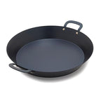 GreenPan x Bobby Flay 15” Carbon Steel Paella Pan, Pre-Seasoned, Nontoxic, PFAS-Free, Induction Compatible, Flat Bottom, Rice & Seafood Dishes, High Heat & Oven Safe Durable, Cast Iron Alternative