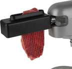 Meat Tenderizer Attachment Compatible with All KitchenAid and Cuisinart Stand Mixers, Meat Tenderizer with Stainless Steel Gears, Tenderize Meat More Smoothly and Cooking Effortless, Black