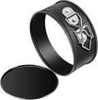 Springform Pan Set, 4-Inch Mini Cake Pan 4 Pack with 50 Pcs Parchment Paper Liners, Nonstick Leakproof for Mini Cheesecakes, Pizzas and Quiches