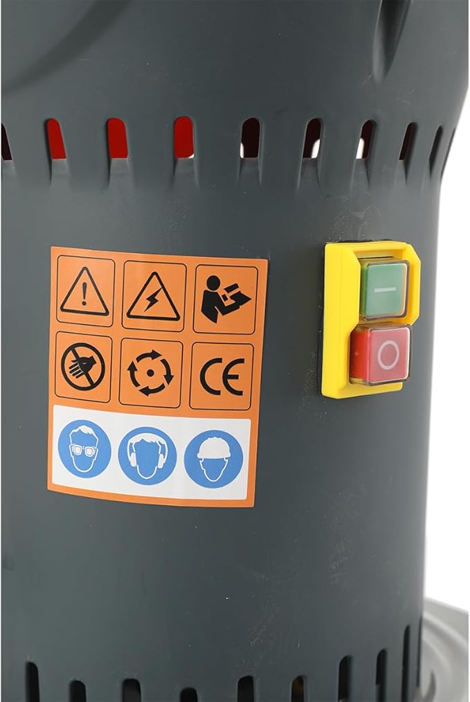 Grain Mill Corn Grinder, 1000W Electric Feed Ginder Mill Dust-Free Dry Cereals Grinder with Detachable Hopper & 3 Sieves for Wheat Corn Grain Spice Coffee Beans 1.85 Gallons (7L)