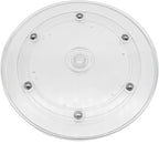 2 Pack 6" Lazy Susan Turntables Acrylic Ball Bearing 360 Degree Rotating Tray for Spice Rack Table Cake Kitchen Pantry Decorating (Transparent)