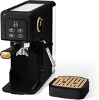 Beautiful 20-Bar Slim Espresso Machine | Single & Double Shot Programmable Brewing, Compact 4.7-in Width, Stainless Cup Warmer, Auto Shut-Off, 50 oz Tank (Black Sesame)