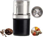 Voltix Electric Multi-Use Cup Grinder, Large Capacity Stainless Steel, Portable Electric Coffee Grinder & Spice Grinder for Home Kitchen, One Touch Coffee Mill for Beans, Spices (Cross blade)