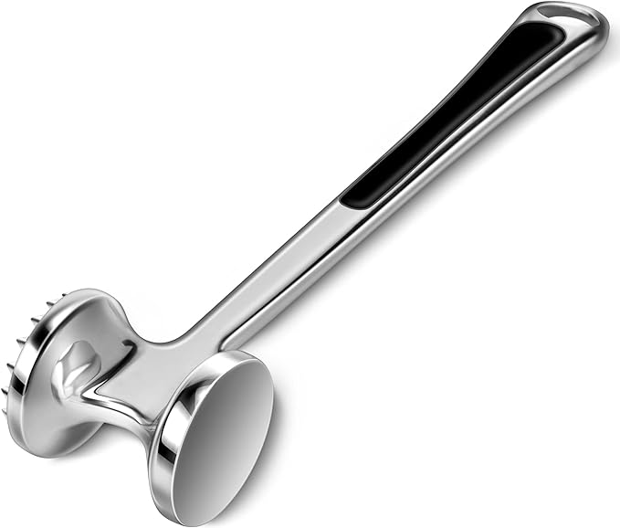 Meat Tenderizer Hammer Mallet Tool Pounder For Tenderizing Steak Beef And Poultry.Dishwasher Easy