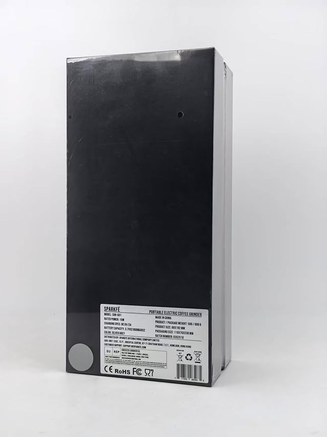 Portable Electric Coffee Grinder, Rechargeable Wireless Handheld Grinder with Stainless Steel Conical Burr, Adjustable Grind Settings, for Espresso, Moka, Pour Over, French Press, Cold Brew