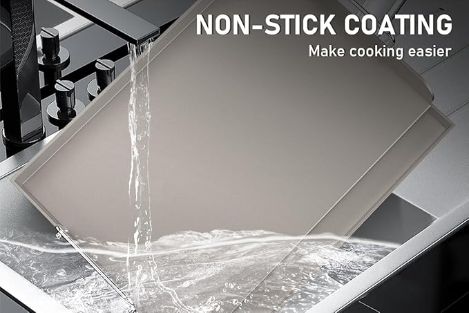 Utheer 17" x13" Nonstick Cast Iron Griddle for Gas Grill, Cooking Griddle Pan for Outdoor Gas Grill, Muti-Purpose Cooking Flat Top Plate for Weber, Nexgrill, Charbroil, Camp Chef, Kenmore