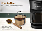 Reusable K Duo Coffee Filter for K-Duo Essentials, K-Duo Brewers Only - Carafe Basket Coffee Filters, Reusable K Duo Essentials Coffee Makers Accessories, 1 pack